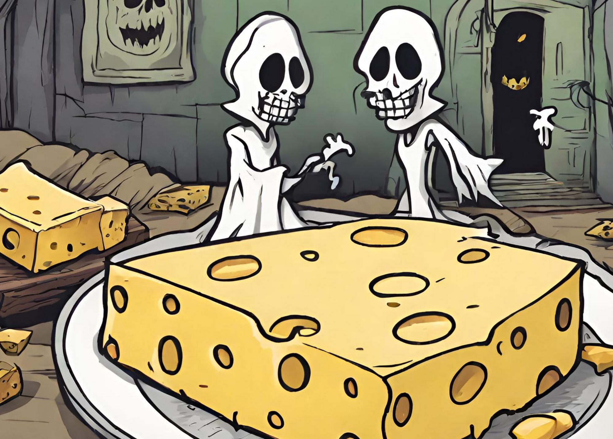 Haunted Fromage: Spine-Chilling Tales from the Cheesemaking Crypt