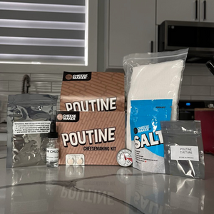 Poutine Cheese Making Kit- CheeseMaker.ca