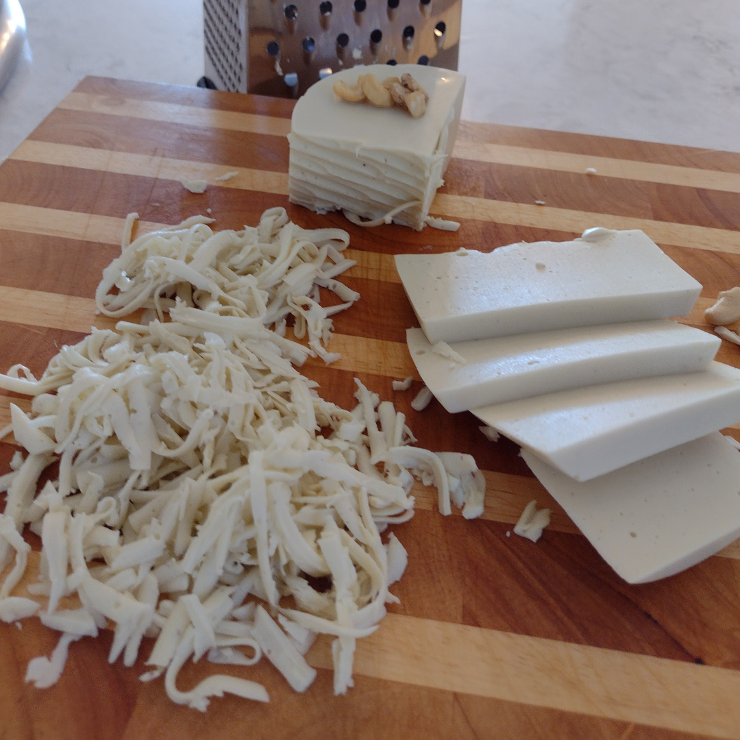 Vegan cheese shredded